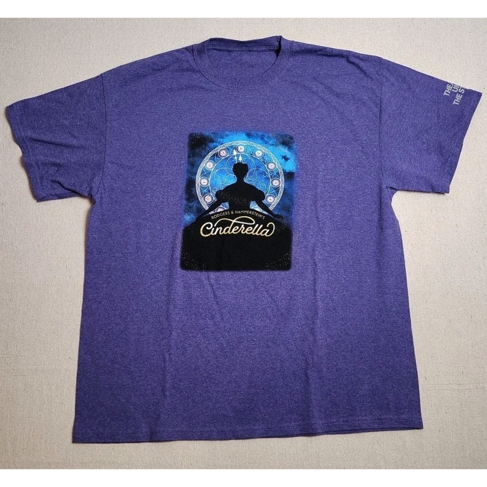 Rodgers Hammerstein's Cinderella Short Sleeve 2xl T-Shirt Under the Stars H